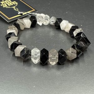 Rutil Kuvars Faset 10×8 Bileklik