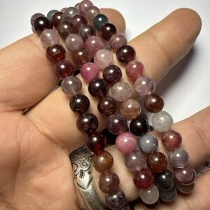 Multi Spinel Bileklik 6 mm