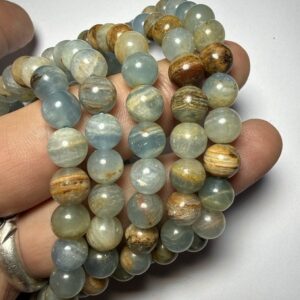 Mavi Kalsit Bileklik 8 mm