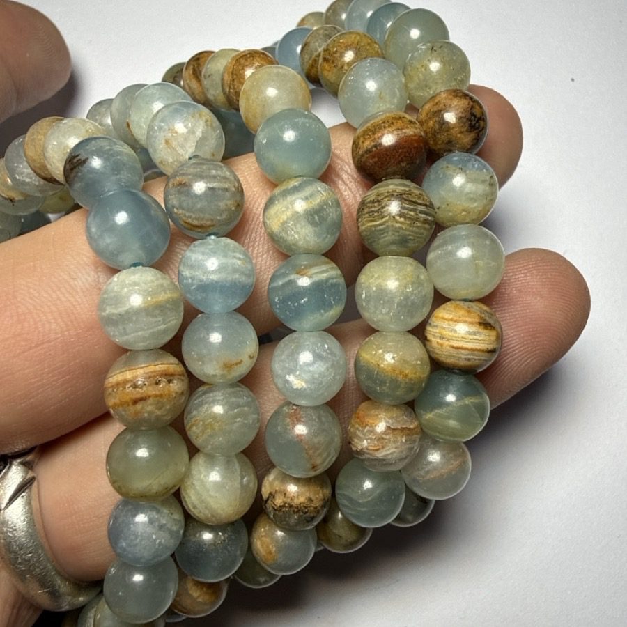 Mavi Kalsit Bileklik 8 mm