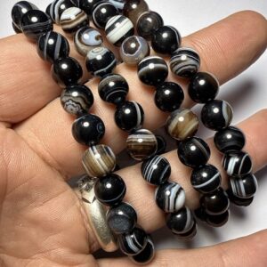 Süleymaniye Akik Bileklik 8 mm