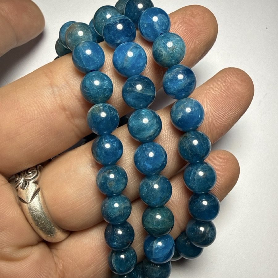 Blue Apatit Bileklik 8 mm