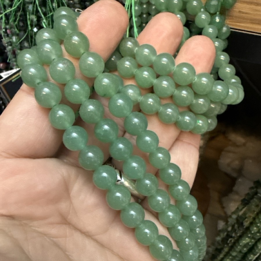 Yeşil Aventurin Dizi 8 mm