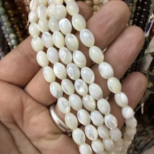 Sedef Arpa Dizi Beyaz