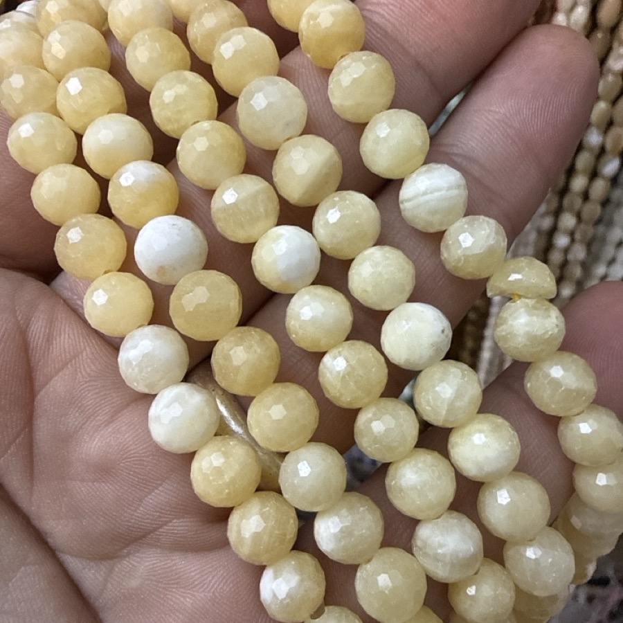 Kalsit Faset Dizi 8 mm