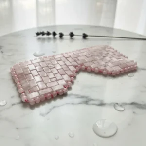 Pembe Kuvars Doğaltaş Yüz Maskesi - %100 Orijinal Doğaltaş Satın Al