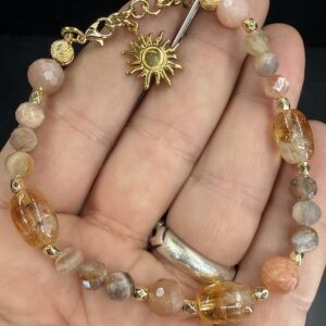 Güneştaşı / Sitrin Bileklik *