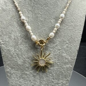 İnci Kolye Güneş Uç