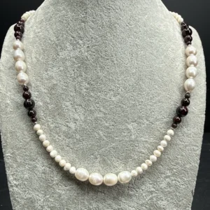 İnci / Garnet Kolye