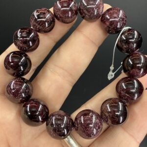 Garnet Bileklik 14mm
