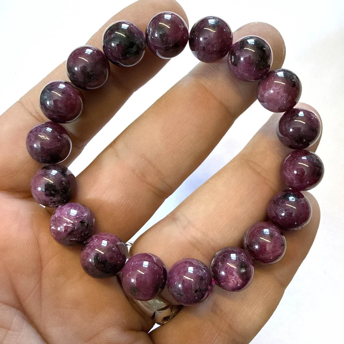 Yakut Bileklik 10 mm AAA