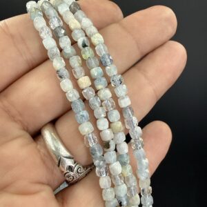 Akuamarin Dizi Küp 4 mm