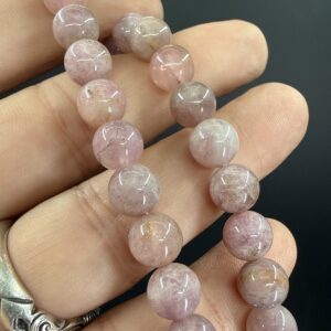 Madagaskar Pembe Kuvars Dizi 8 mm