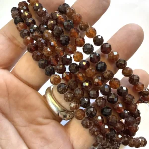 Garnet Faset Dizi 6 mm