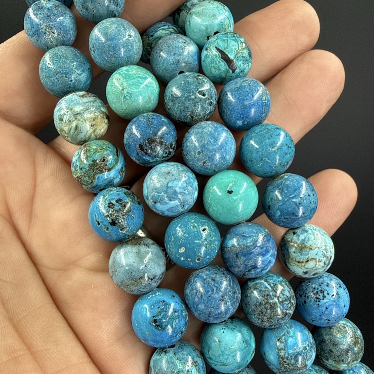 Mavi Opal Dizi 12 mm