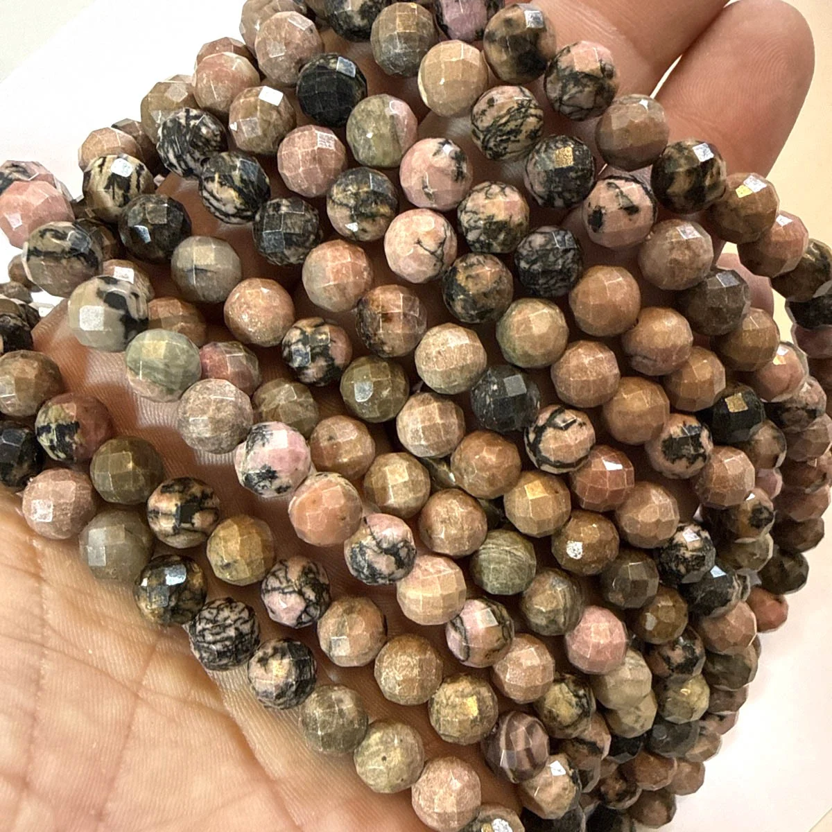 Rodonit Dizi Faset 8 mm