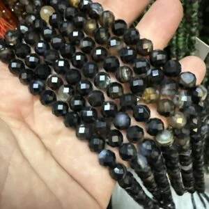 Süleymaniye Akik Dizi Faset 8 mm