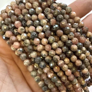 Rodokrozit Dizi Faset 6 mm