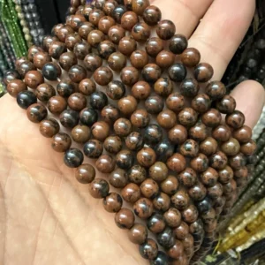 Dizi Obsidiyen Kahverengi 6 mm