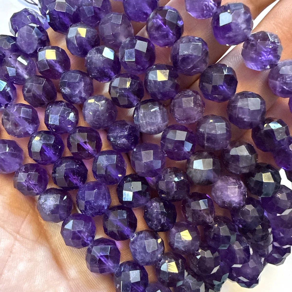 Ametist Faset Dizi 10 mm