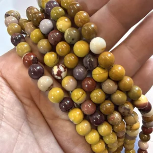 Mokait Jasper Dizi 8 mm