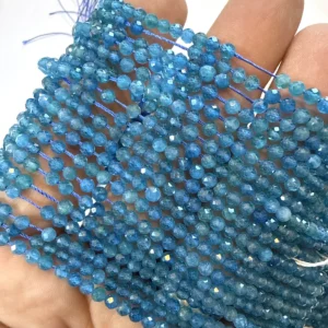Blue Apatit Dizi Faset 3 mm