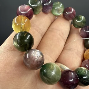Mix Lepidolit Bileklik 12mm AAA+ - 3