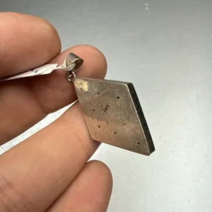 Oltu Taşı Kolye Ucu Gümüş - oltutaşı Taşı Enerjisi ve Doğal Formu