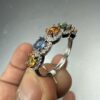 Multi Safir Yüzük Gümüş