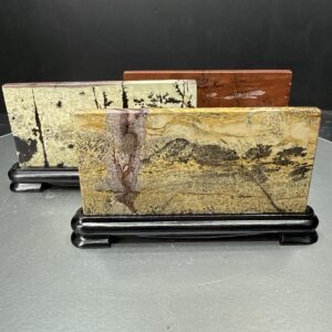 Picture Jasper Obje Ahşap Standlı Kare - 4