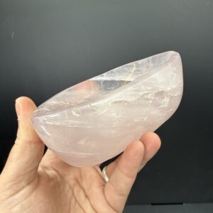 Pembe Kuvars Kase 8×16 cm - 2
