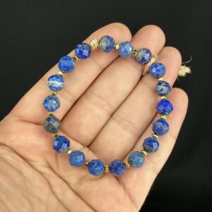 Lapis Lazuli Faset Bileklik 8 mm