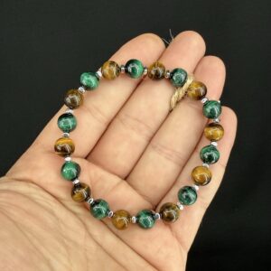 Kaplangözü / Malakit Bileklik 8 mm