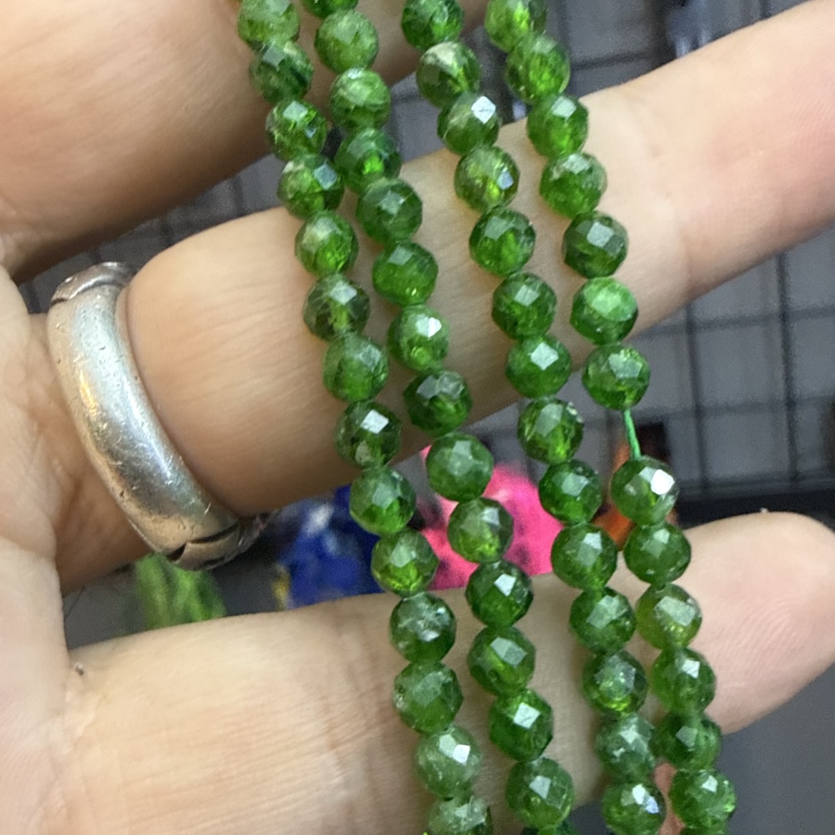 Dizi Diopsit Faset 5 mm