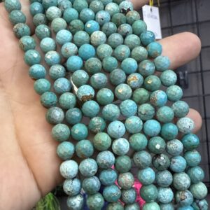Turkuaz Faset Dizi 8 mm