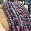 Yakut Safir Küp Dizi 4 mm