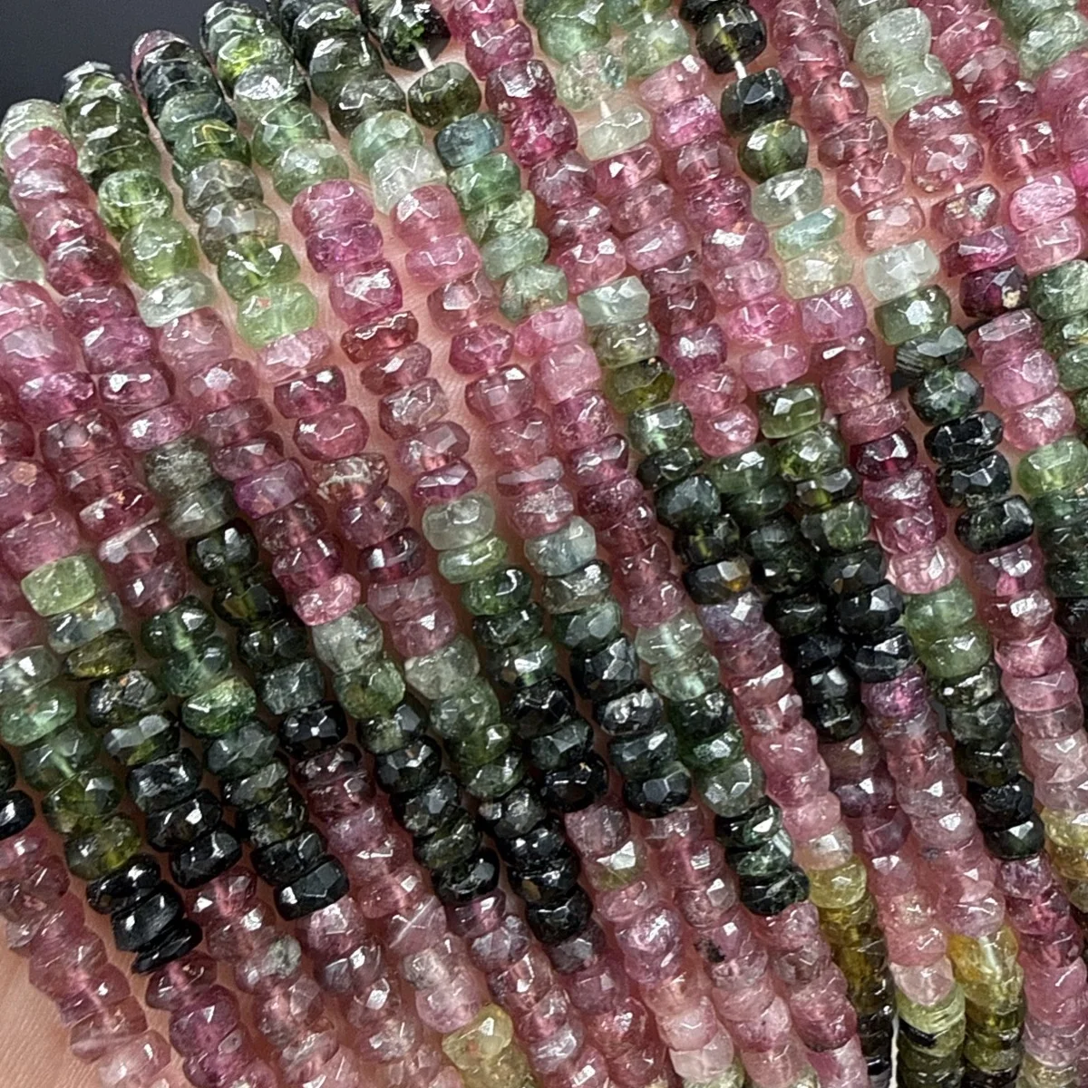 Turmalin Rondela Dizi 5×3 mm